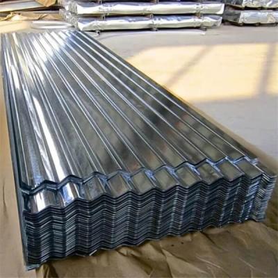 China 10 Ft Galvanized Steel Corrugated Roof Panel Galv Corrugated Sheet for sale