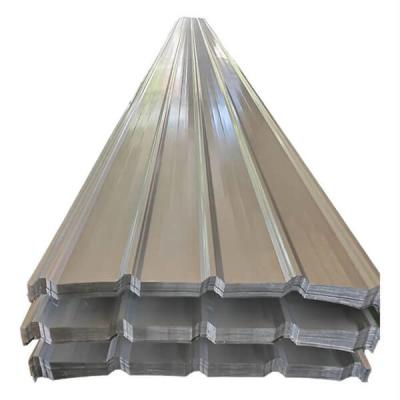 China 750 Breite 10 Ft Walzstahl galvanisierte Dachplatte 31 Gauge zu verkaufen