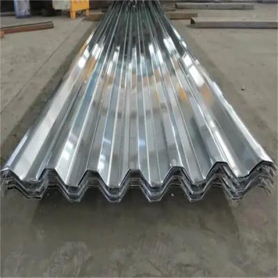 China 1.5 mm de espessura 800 mm de largura Chapa de telhado galvanizado Painéis de construção metálicos ondulados à venda