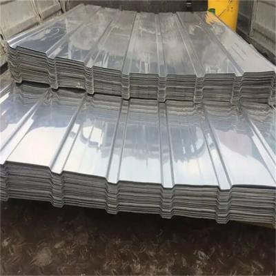 China 0.7 mm Hojas onduladas galvanizadas 8 pies panel de techo GI en venta