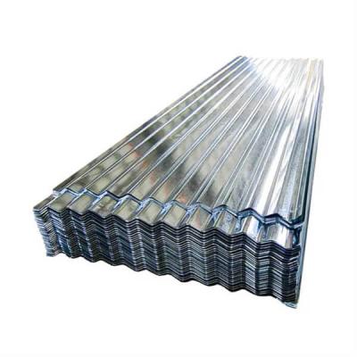 China Folhas de telhado galvanizadas 10 Ft 0,7 mm GI painel ondulado à venda