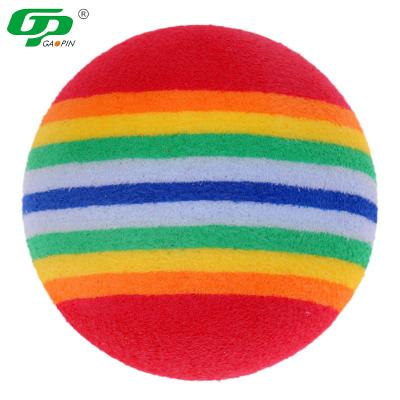 China Soft EVA Foam Indoor Practice Ball Practice Ball Sponge Rainbow Golf Training Ball Golf Practice Factory Factory Golf Balls for sale