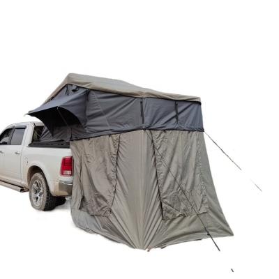 China New Style Anti-ultraviolet Anti-ultraviolet Telescopic Tent 4 Shell Roof Top Tents Soft Camouflage/Field Car Game Style High-end People For Sale for sale