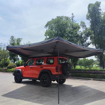 China Easy installation OEM/ODM 270 degree car roof side tent 4x4 4wd car tent free standing outdoor camping for sale for sale