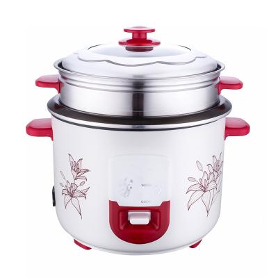 China Wholesale hotel 1.8l 2.2L 2.8L small cylinder shape electric rice cooker for home use for sale