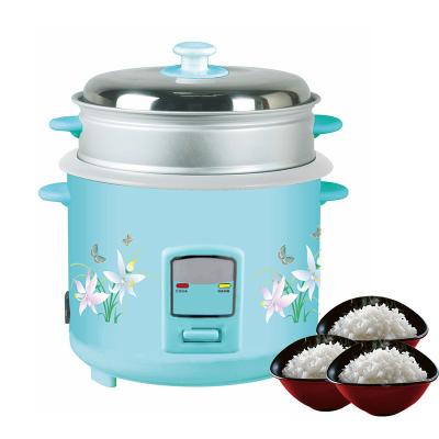 China Hotel Good Quality Lowest Price 1.8l 2.2l 2.8l 700W 900W Luxury Pot Rice Cooker With Nonstick Coating Inner Pot for sale