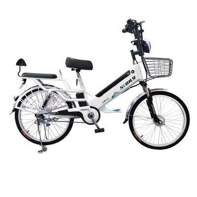 China Wholesale 48V24inch Lithium Battery Electric Power Bicycle Standard Road Electric Bicycle Dismountable Long Life for sale