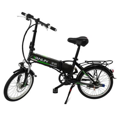 China Lithium battery 20 inch wheel 240W 48V foldable electric bicycle electric bike with brushless motor for sale