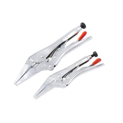 China Body Hardness: 35HRC-45HRC ANSI, DIN USA Standard Hot Selling Sizes 6-9 Inch Long Nose Straight Jaw Locking Tool Sealing Pipe Collar Pliers for sale