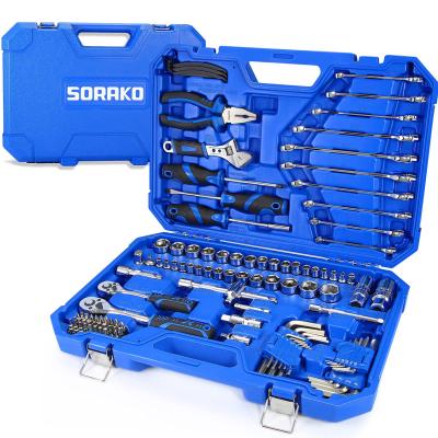 China Repairing New Design ODM Car Mechanic Tool Kit OEM Auto Electric Tool Kit for sale