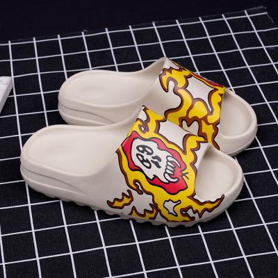 China Fashion Trend Factory Sale Summer Factory Sale Fish Mouth Beach Flat Shoes Men's Slide Flat Shoes Indoor Ladies Slippers for sale