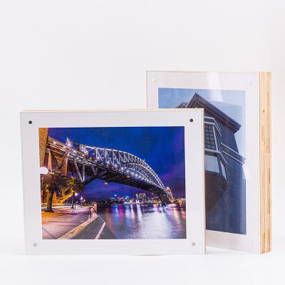 China Customized Bamboo Photo Frame With Acrylic For Environmental Friendly Gift Or Promotional for sale