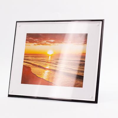 China 2020 New Style Acrylic Photo Double Side Picture Frame Eco - Friendly For Display for sale