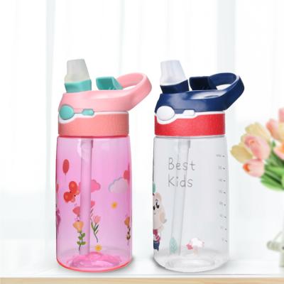 China Aohea Sustainable Hot Sale Drink Bottle Kids Sprinkle Kids Water Bottle Tritan Water Bottle School Kids for sale