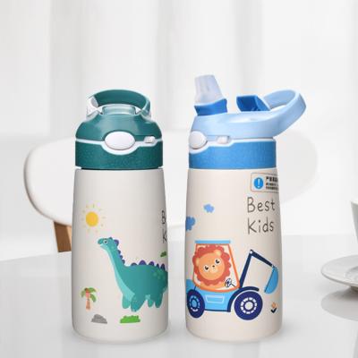 China Viable Aohea Child Water Bottles Sublimation Water Bottle Stainless Steel Custom Kids Drinking Sport Water Bottle for sale