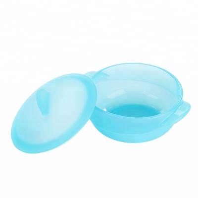 China Disposable/Sustainable/Stocked Baby Food Silicone Suction Baby Feeding Bowl, Baby Soup Bowl, Salad Bowl Set for sale