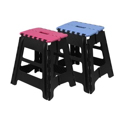 China Aohea Japan Children's Folding Stools Custom Fancy Portable Lightweight Plastic Foldable Step Stool for sale