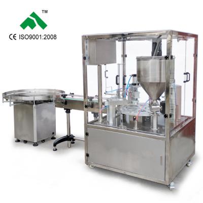 China Food packing machine for frozen yogurt, automatic yogurt packing machine with cups for sale