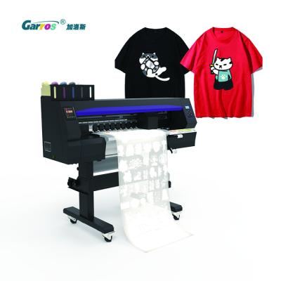 China Garros DTF Printer Large Format T-shirt Printing Machine Digital Textile DTF Advertising Company Textile Printer for sale