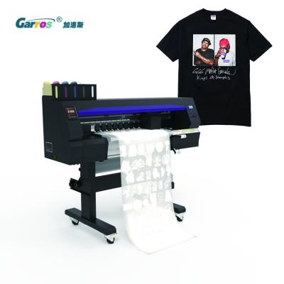 China Advertising Company DTF Flatbed Printer PET Film Heat Transker Shaking Powder Garros DTF Printer for sale