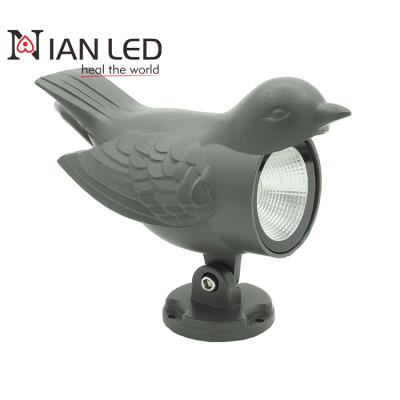 China Garden Series Outdoor Bird Shaped Spotlight Garden Lamp Outside Led Lighting Aluminum Body 10w Power Led Lawn Light Outdoor Spotlights for sale