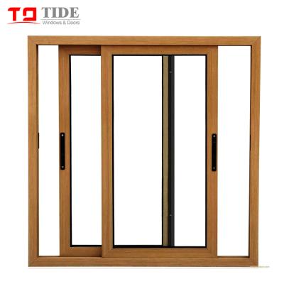 China Sliding Aluminum Single Sliding Window For Design Picture Reasonable Price for sale