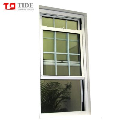 China Factory Price Vertical Sliding Double Sliding Hung Aluminum Windows For Sale for sale