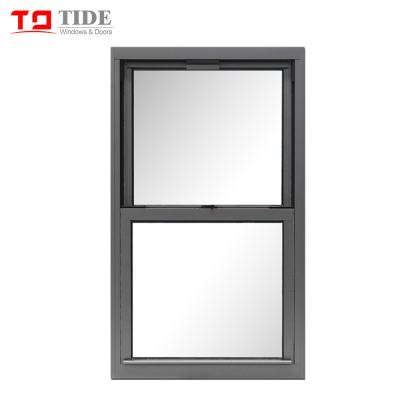 China Sliding Aluminum Double Hung Grille Window For Home for sale