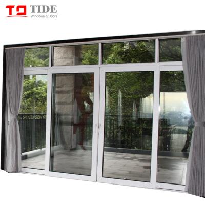 China Sliding Aluminum Alloy Sliding Doors With LONG HOPE OR PARENTS Hardwares for sale