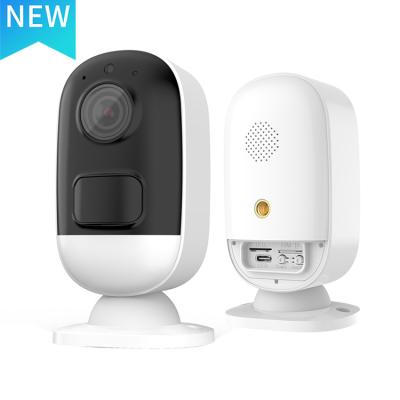 China OEM Amazon Top Selling Tuya Smart Home Battery Kamera Built-in Baby Monitor Siren CCTV Wireless Security System Set Camara Wifi Mini CCTV Camera for sale