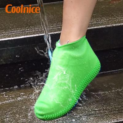 China Durable Silicone Unisex Shoe Protectors Rain Boots Silicone Shoe Protectors for sale