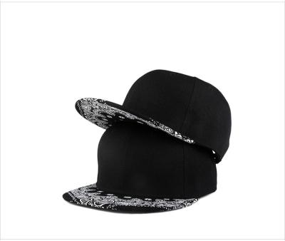 China JOINT Logo Simple Black Snapback Vintage Mens Womens Custom Hat Hip Hop Hats Gorras for sale