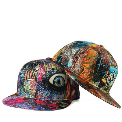 China 2022 COMMON GROUND Graffiti Hat Gorras Spring Summer Fashion Men Women High Quality Printed Baseball Cap Snapback for sale