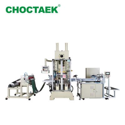 China Full Automatic Aluminum Foil Food Packaging Container Making Machine for sale