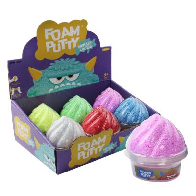 China EPS 7.5g Non Dry Ice Ice Cream Color Foam Clay, Play Foam for Modeling, Child Foam for sale