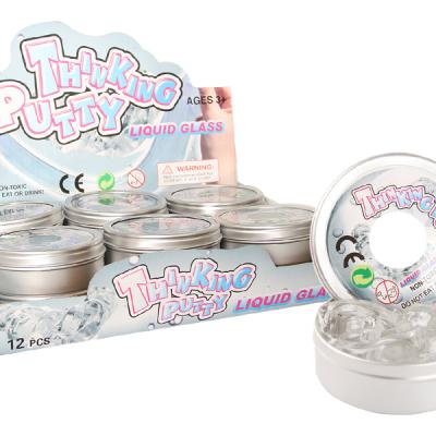 China Relieve stress newcomer bouncing putty funny clear magic diy mud set bouncing mud with fragrance for sale