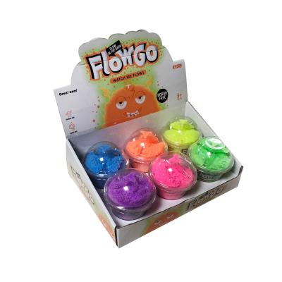 China For Creativity 85g Boron Free Glow in Dark Rubber Plasticine For Education Kids Toy for sale