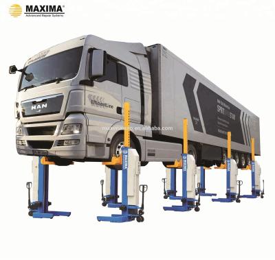 China MAXIMUM RADIO BUS MOBILE LIFT CONNECTION MODEL FC55W CE 5.5tons TRUCK LIFT, bus lift 7500KG for sale