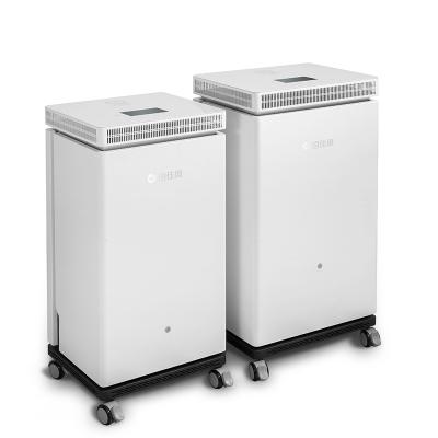 China Hotel highly recommended metalwith timer and air quality display air disinfector for sale