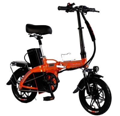 China Aluminum alloy 20 inch aluminum alloy electric foldable bicycle e bike electric folding off road bike for sale