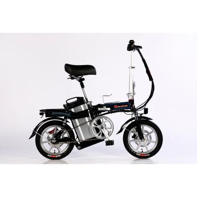 China Cheap aluminum alloy full suspension long range 400w 36v city bicycle ebike ebike foldable electric bikes for sale