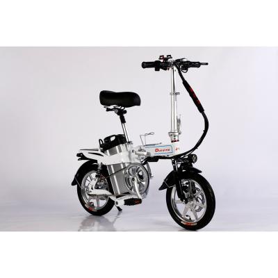 China Aluminum Alloy Ebike 20 Inch Aluminum Alloy 3 Speed ​​Womens Ladies Electric City Bike for sale