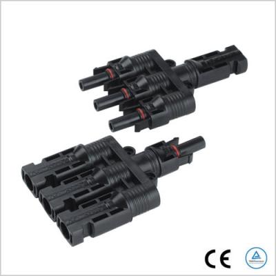 China PPO Insulated MC4 Solar Branch Connector For Connecting Multiple Solar Panels for sale