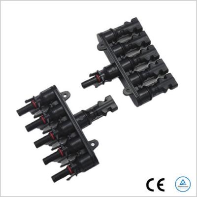 China Multi Contact 4 T Branch Connector For Wiring Solar Panels In Parallel for sale