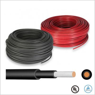 China Ozone Resistant Solar Cable Wire 1500V 6mm Solar PV Cable TUV Certified for sale