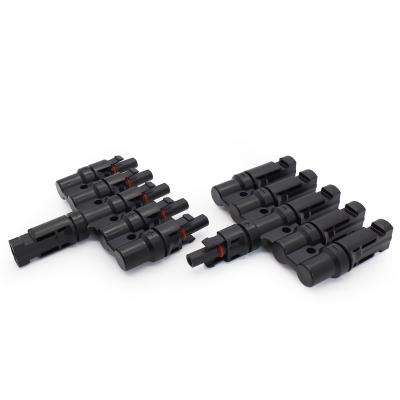 China Corrosion Resistant MC4 Branch Connector For Paralleling Solar Panels for sale