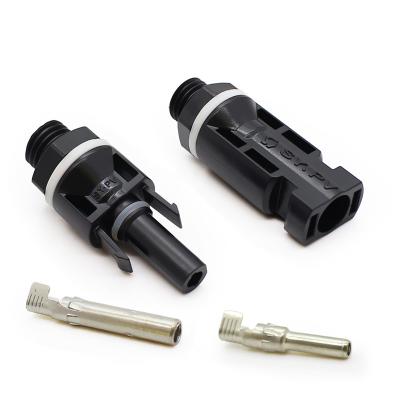 China Waterproof Multi Contact 4 Solar DC Connectors For Solar Cable 10mm2 for sale