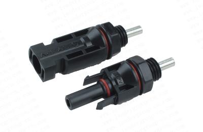 China Corrosion Resistant Solar DC Connectors , MC4 Male And Female Connectors for sale