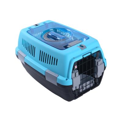 China Sustainable Transport Crates Carrier For Cats And Dogs Pet Cages Foldable for sale