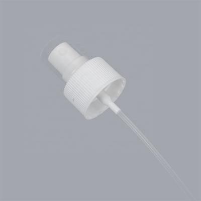 China Non Spill Plastic Transparent Sterilization Pump Half Cover Bottle Makeup Press Pump Main Spray Pump Head for sale